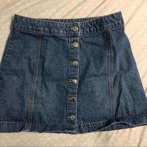 Jean skirt